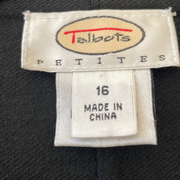 Talbots Black Wool Suit Set - Picture 14 of 15